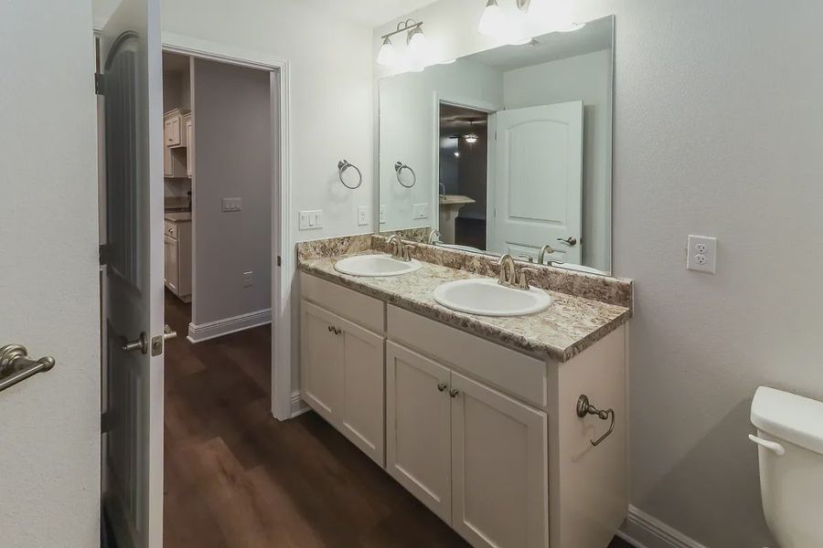 Furnished interior view inside a new home in Parkland Place, Pace (Image 11).