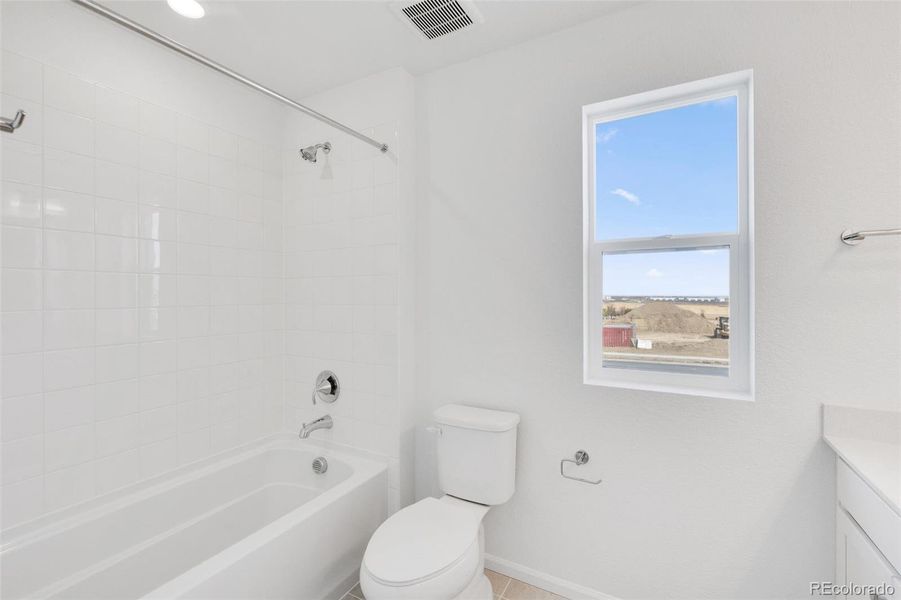 Furnished interior view inside a new home in The Casitas Collection at Windler, Aurora (Image 8). Furnished interior view inside a new home in The Casitas Collection at Windler, Aurora (Image 8).