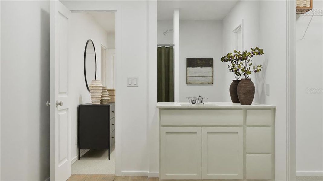 Furnished interior view inside a new home in , Kissimmee (Image 13).