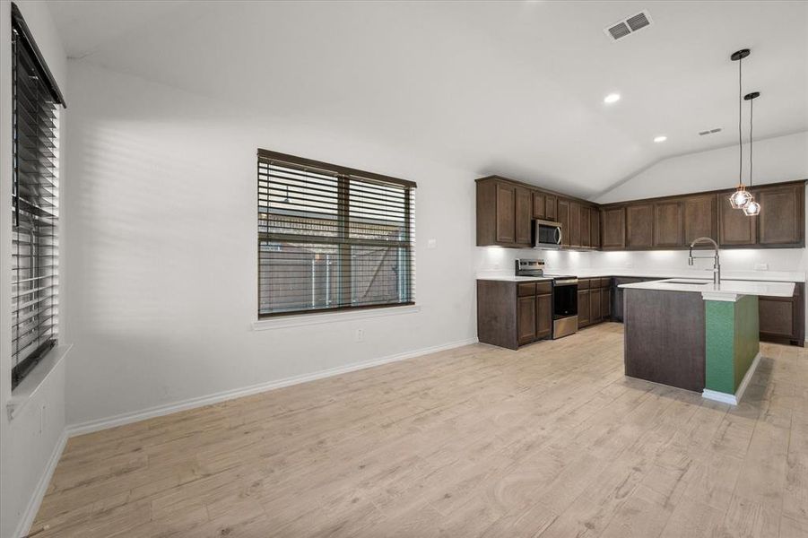 Furnished interior view inside a new home in , Fort Worth (Image 14).