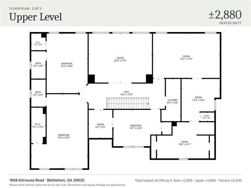 2D floor plan layout of this home in , Bethlehem, GA (Image 5).