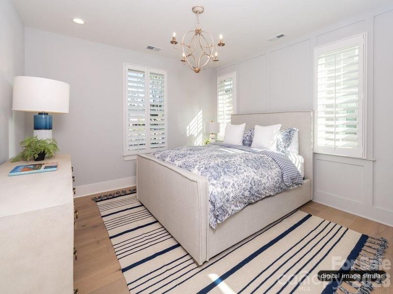 Furnished interior view inside a new home in , Davidson (Image 9).