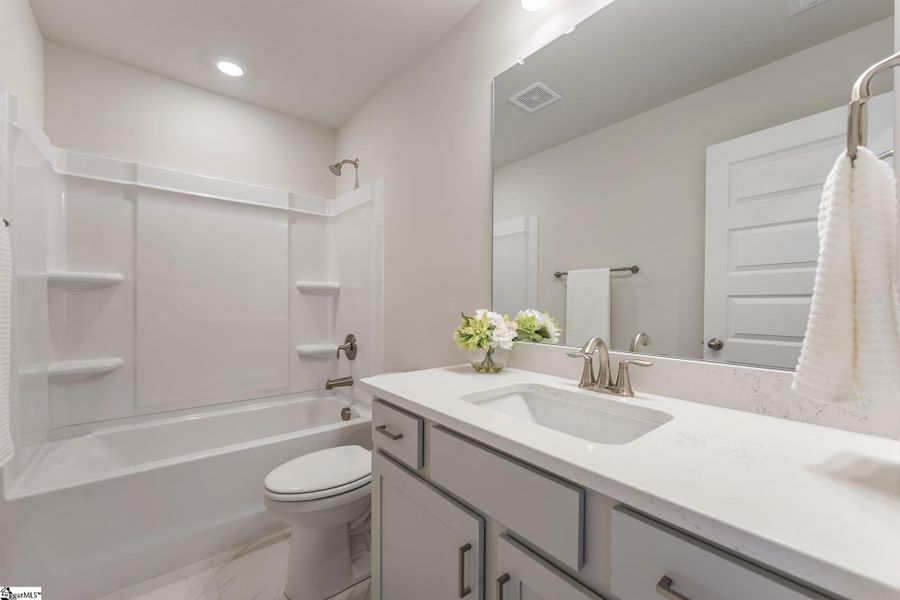 Furnished interior view inside a new home in Renaissance Place, Greenville (Image 15). Furnished interior view inside a new home in Renaissance Place, Greenville (Image 15).