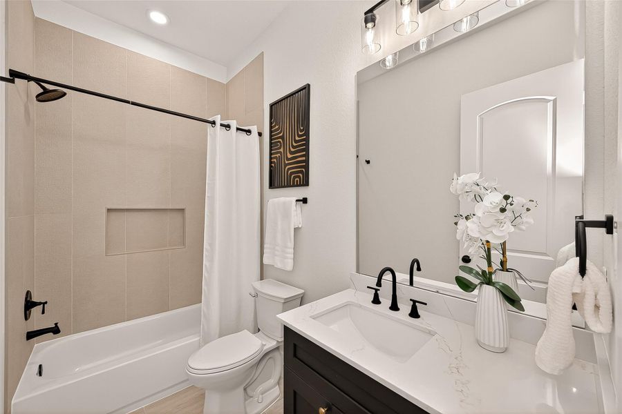 Furnished interior view inside a new home in , Tomball (Image 6). Furnished interior view inside a new home in , Tomball (Image 6).