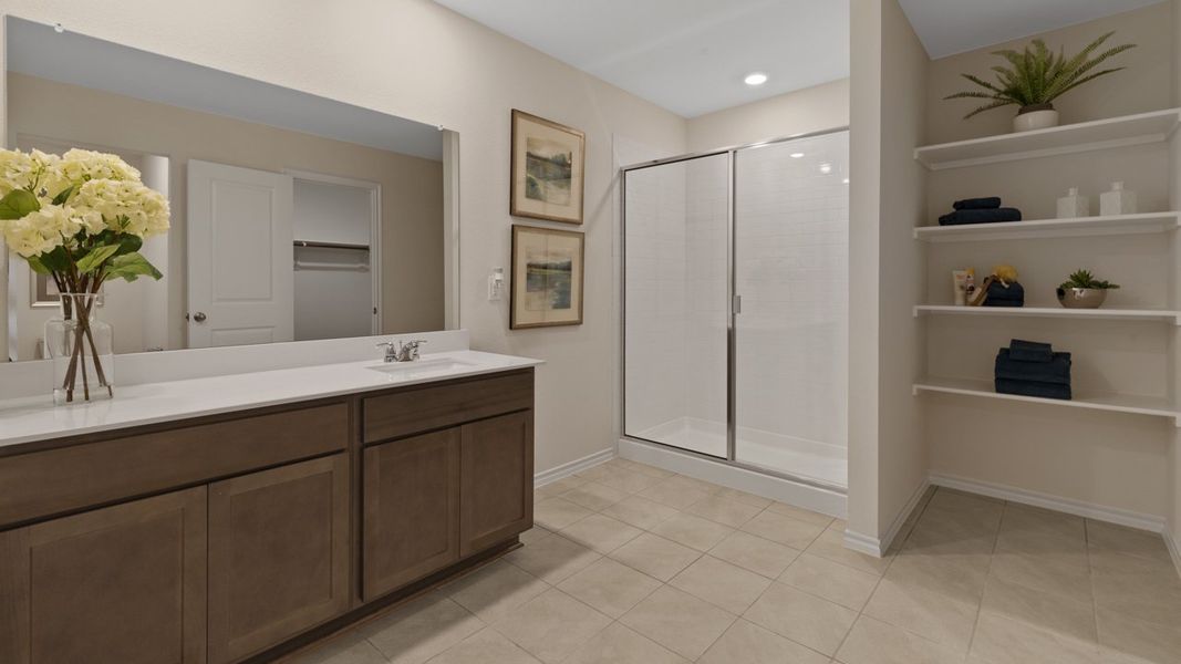 Furnished interior view inside a new home in The Reserve at Timber Creek, Lindale (Image 19).