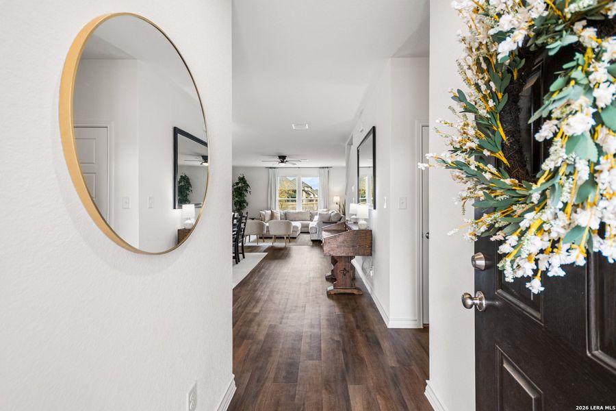 Furnished interior view inside a new home in Corley Farms, Boerne (Image 29).