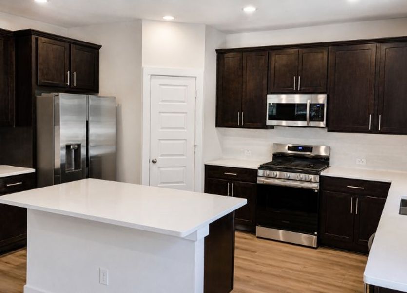 Furnished interior view inside a new home in Trilogy Grove, Leon Valley (Image 5).