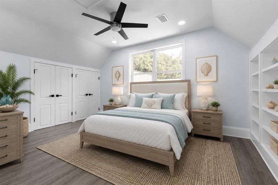 Furnished interior view inside a new home in , Palm Coast (Image 18). Furnished interior view inside a new home in , Palm Coast (Image 18).