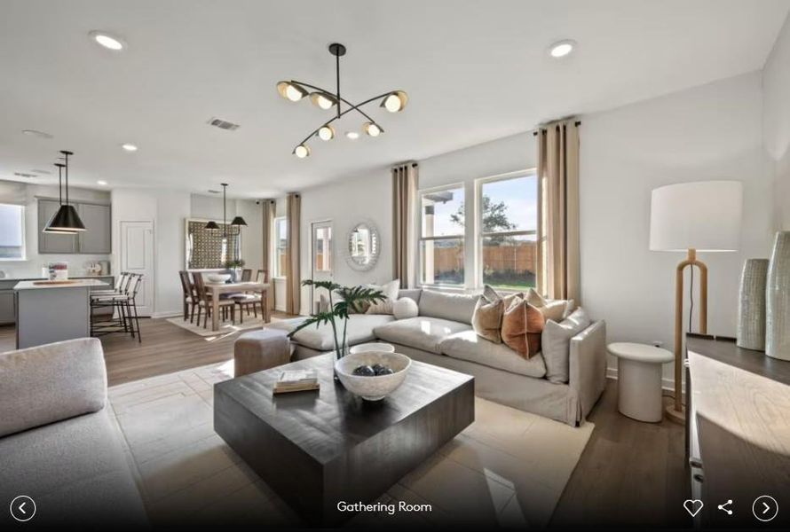 Interior photos- Photo of Pulte model home with same floor plan, not of actual home listed.