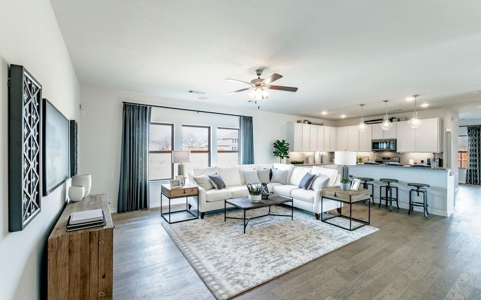 Furnished interior view inside a new home in The Reserve at Huntsville, Huntsville (Image 9).