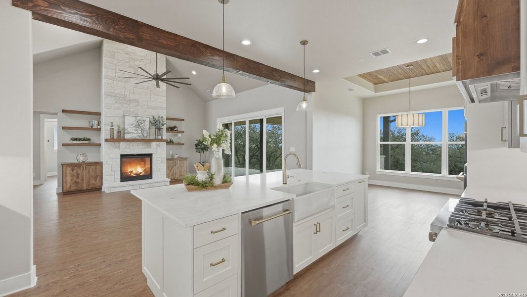 Furnished interior view inside a new home in , New Braunfels (Image 11). Furnished interior view inside a new home in , New Braunfels (Image 11).