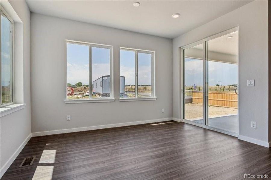 Spacious, unfurnished interior of a new home in Prestige Collection at Parkdale Commons, Erie (Image 18). Spacious, unfurnished interior of a new home in Prestige Collection at Parkdale Commons, Erie (Image 18).