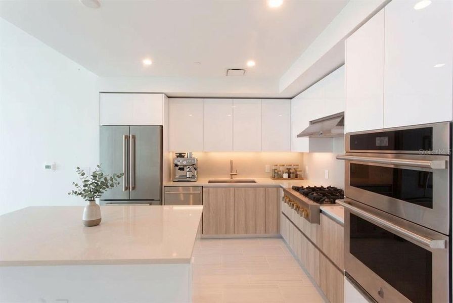 Furnished interior view inside a new home in , St. Petersburg (Image 4).