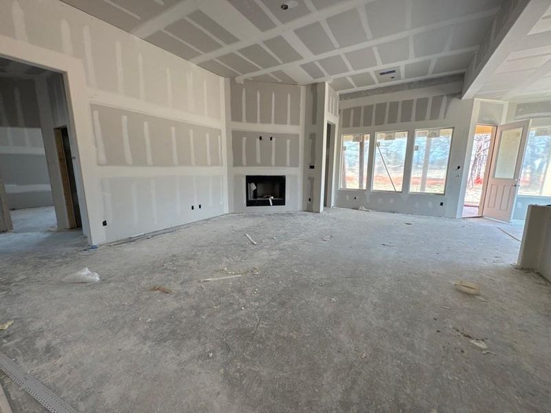 In-progress construction of a new home in Oak Grove Addition, Springtown, TX (Image 4). In-progress construction of a new home in Oak Grove Addition, Springtown, TX (Image 4).