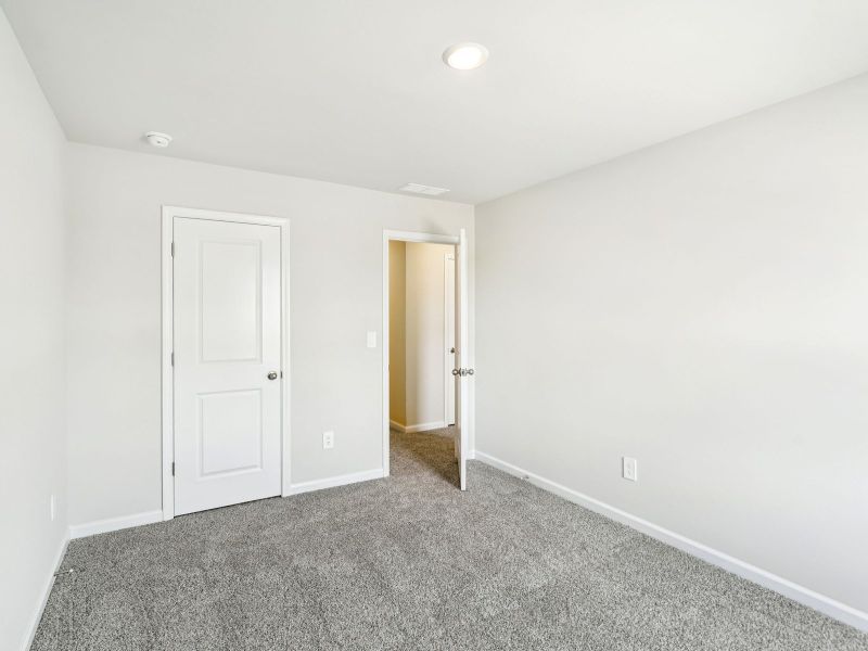 The Lancaster floorplan with the Calm Burlap interior package.