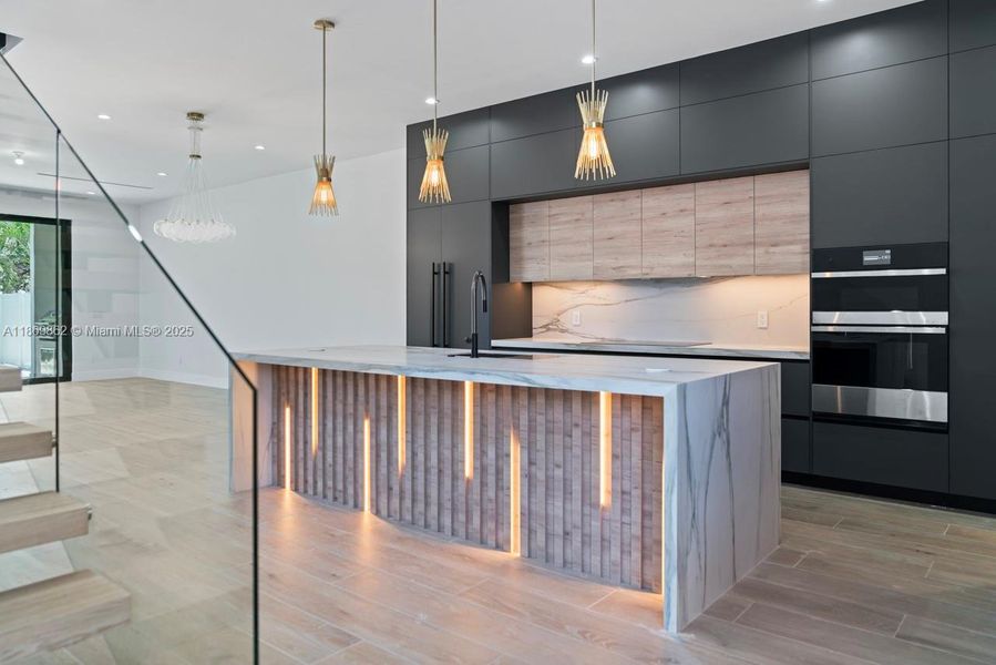 Furnished interior view inside a new home in , Fort Lauderdale (Image 6).