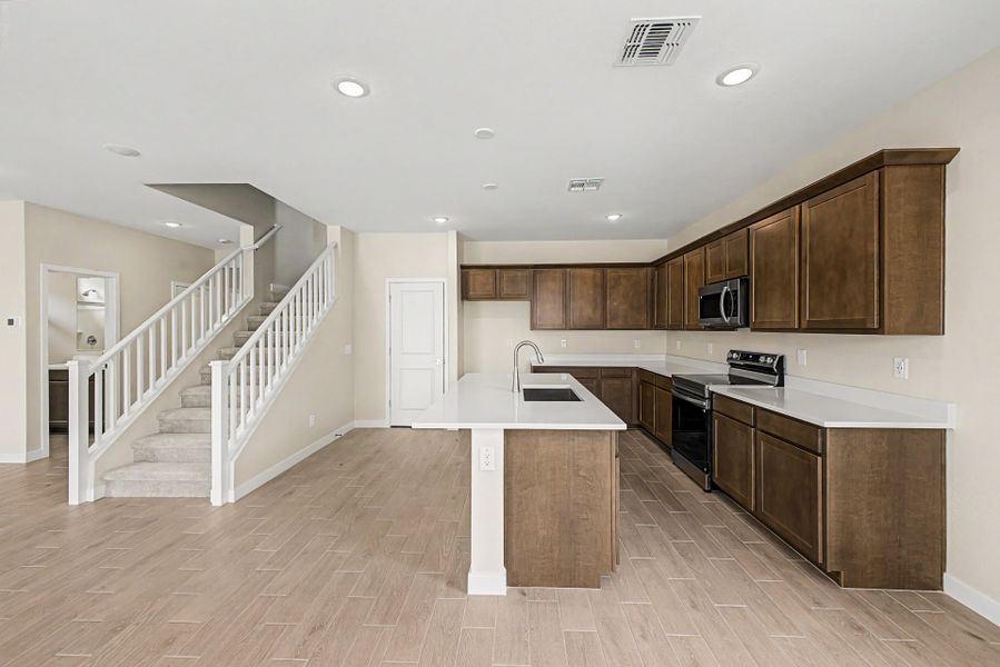 Furnished interior view inside a new home in Bentridge, Buckeye (Image 3).