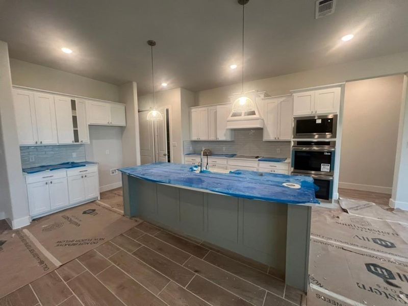 In-progress construction of a new home in Fannin Ranch, Leonard, TX (Image 19).