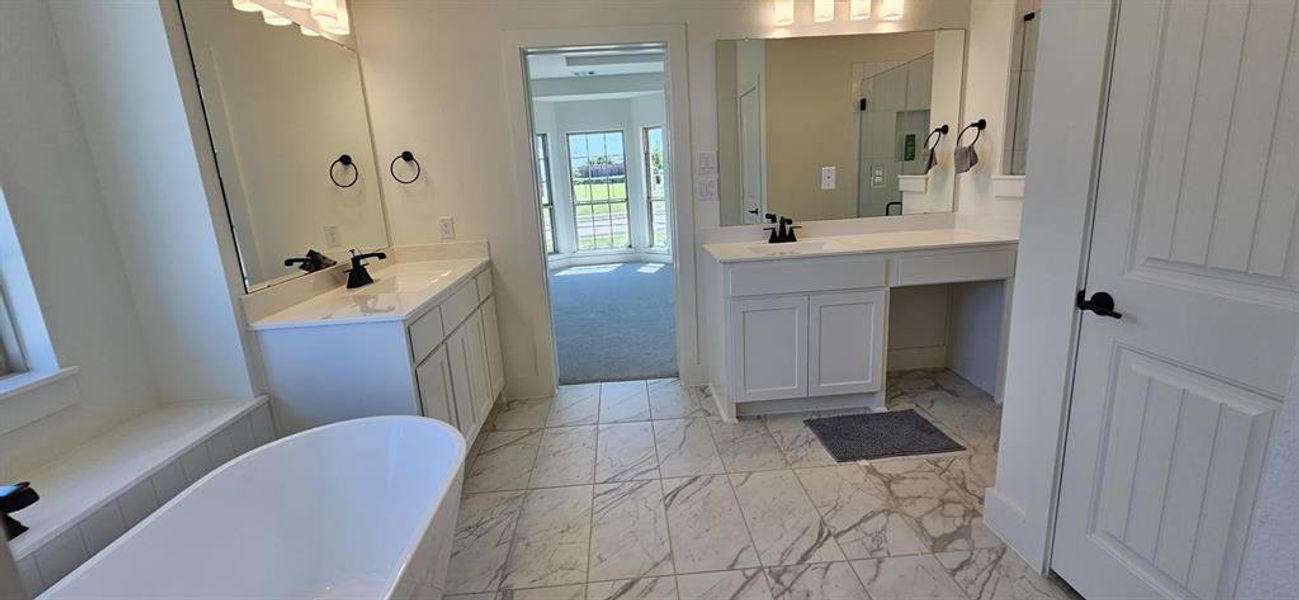 Furnished interior view inside a new home in , Haslet (Image 8).