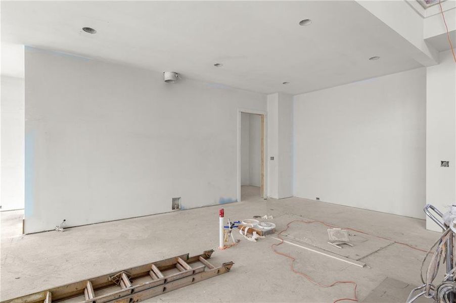 In-progress construction of a new home in , Marietta, GA (Image 10).