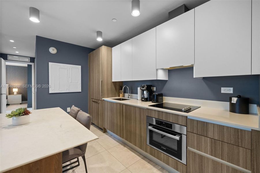 Furnished interior view inside a new home in , Miami (Image 42).