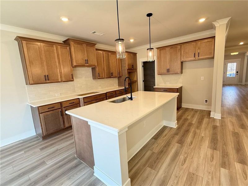 Furnished interior view inside a new home in Ponderosa Farms Reserve, Gainesville (Image 11).