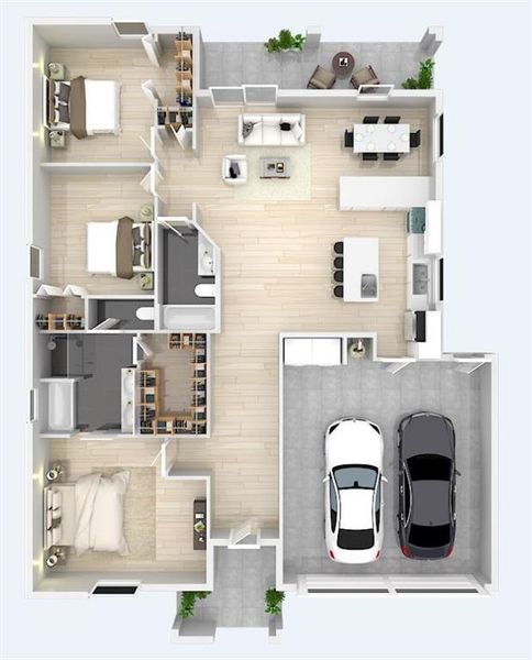 3D floor plans