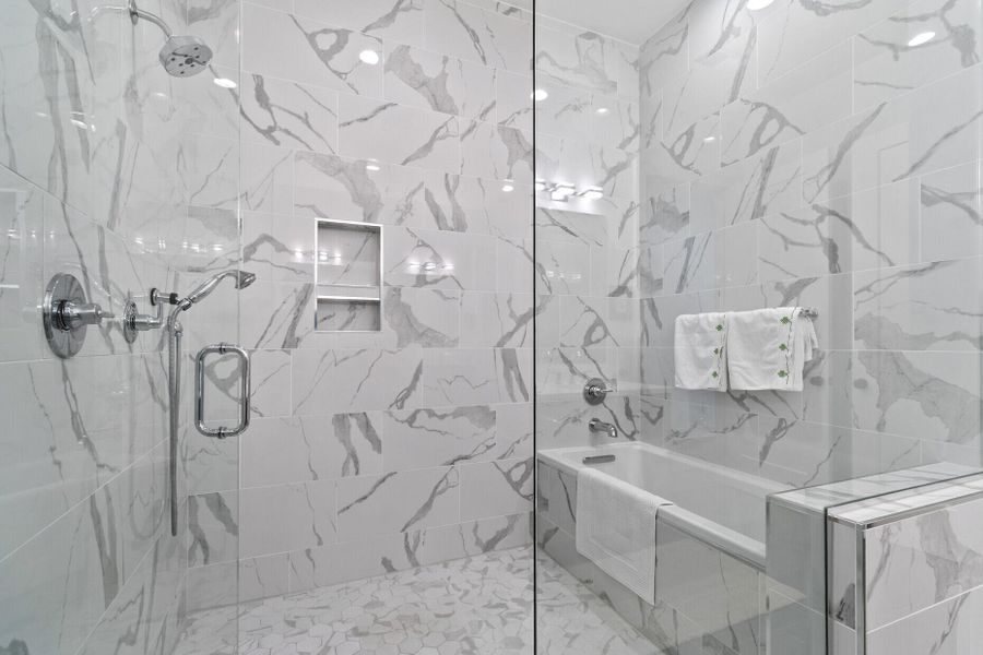 Furnished interior view inside a new home in , Charleston (Image 18).