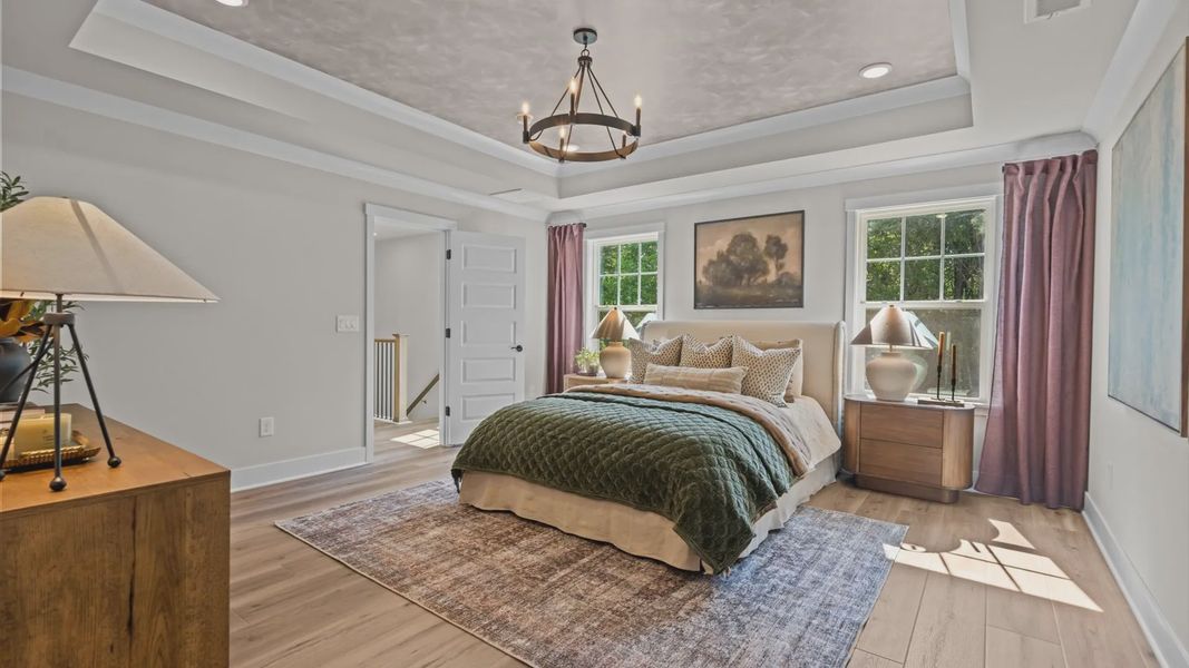 Representative furnished interior of a home built from the Beramont by DRB Homes in Essex Village, Franklinton (Image 34). Representative furnished interior of a home built from the Beramont by DRB Homes in Essex Village, Franklinton (Image 34).