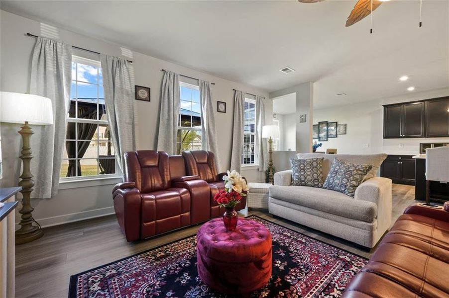 Furnished interior view inside a new home in , Locust Grove (Image 12).