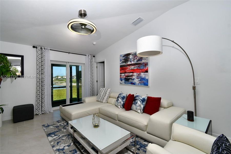 Furnished interior view inside a new home in , Lehigh Acres (Image 33).