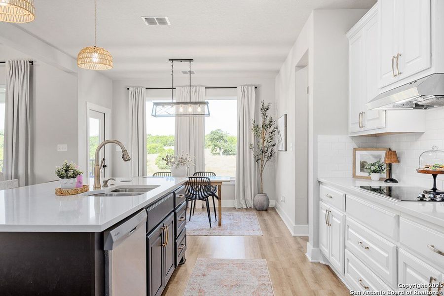 Furnished interior view inside a new home in , Kerrville (Image 14). Furnished interior view inside a new home in , Kerrville (Image 14).