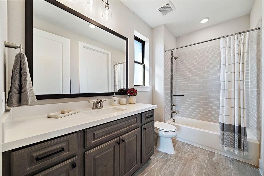 Representative furnished interior of a home built from the Bergamot by Caldwell Homes in Chambers Creek, Willis (Image 16). Representative furnished interior of a home built from the Bergamot by Caldwell Homes in Chambers Creek, Willis (Image 16).