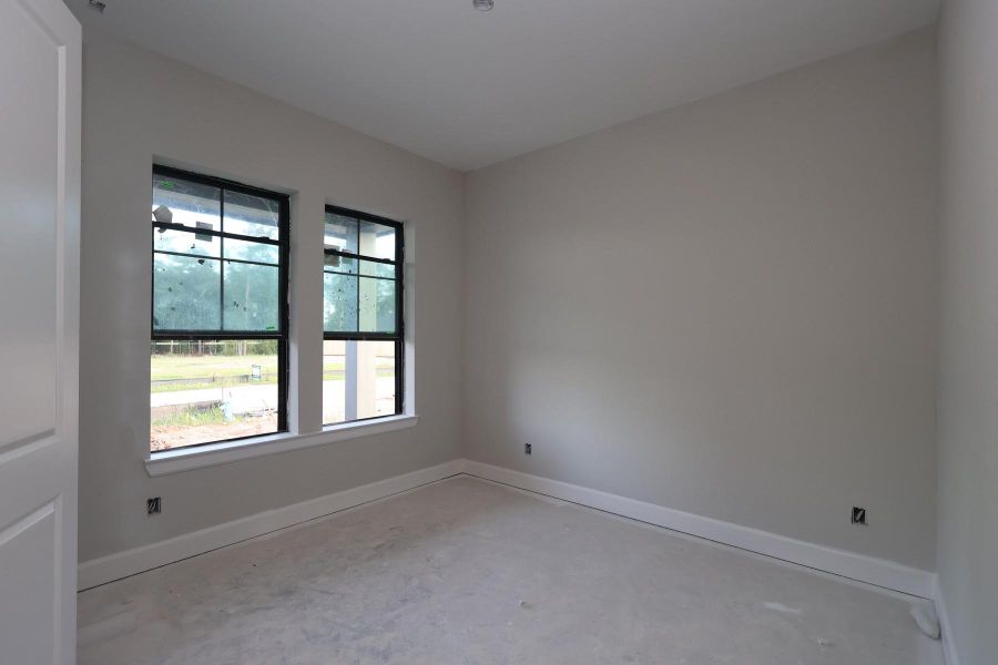 In-progress construction of a new home in The Highlands Encore - Tranquil Collection, Porter, TX (Image 6).