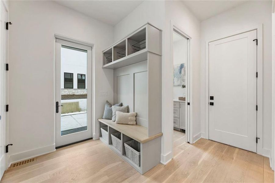 Furnished interior view inside a new home in , Sandy Springs (Image 35). Furnished interior view inside a new home in , Sandy Springs (Image 35).