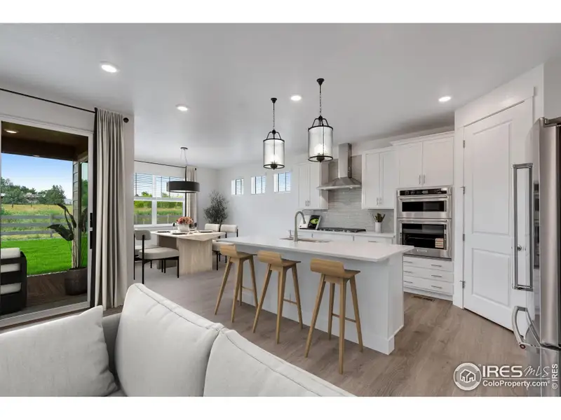 Furnished interior view inside a new home in Vantage, Berthoud (Image 8).