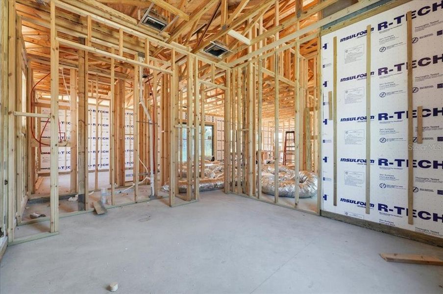 In-progress construction of a new home in , Avon Park, FL (Image 22).