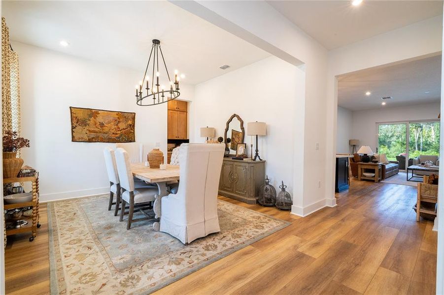 Furnished interior view inside a new home in Celebration - Island Village, Celebration (Image 13).