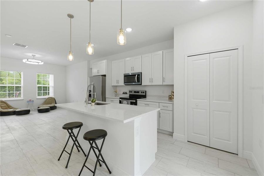 Furnished interior view inside a new home in , Citrus Springs (Image 6). Furnished interior view inside a new home in , Citrus Springs (Image 6).