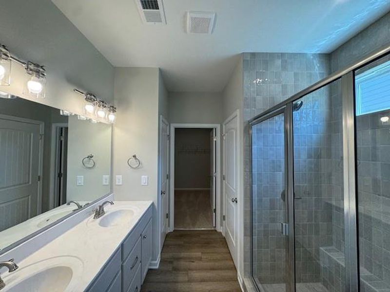 Furnished interior view inside a new home in Easton Park, Dallas (Image 4).