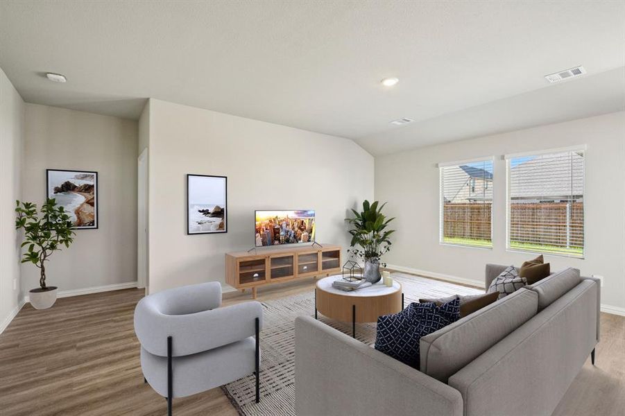 Photo is not of the actual home, but is an inspirational photo of builder’s model home and may depict options, furnishings, and/or decorator features that are not included.