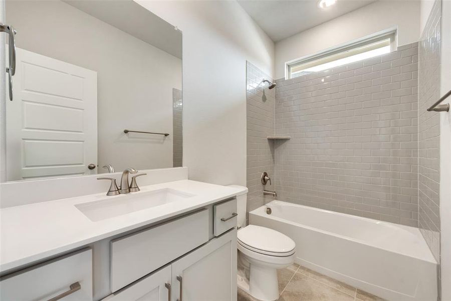 Furnished interior view inside a new home in Sutton Fields, Celina (Image 4).