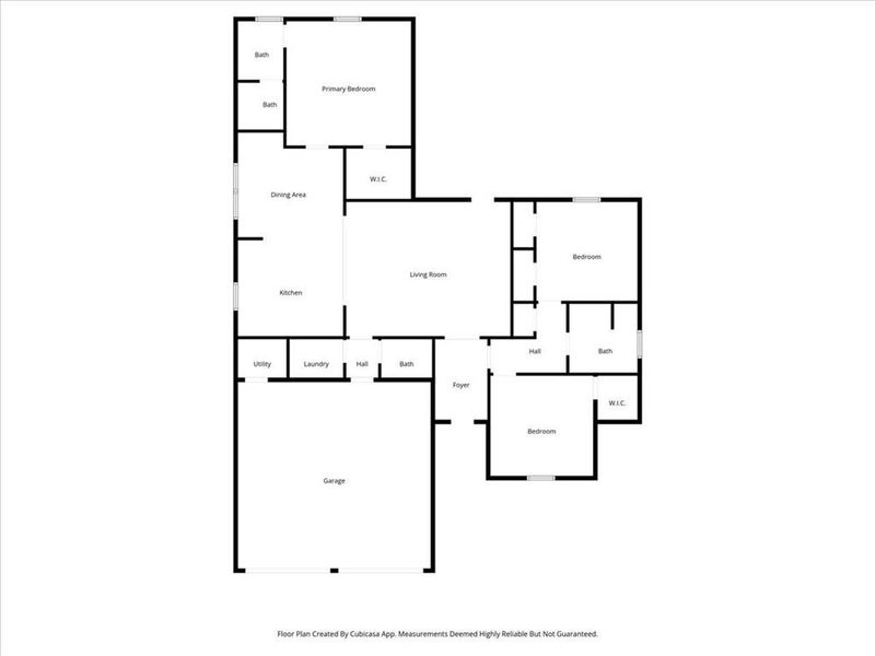 2D floor plan layout of this home in , Taylorsville, GA (Image 5).