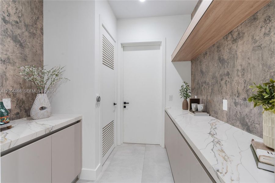 Furnished interior view inside a new home in , Fort Lauderdale (Image 18).