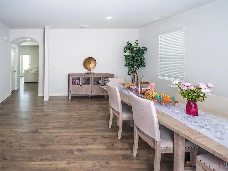 Furnished interior view inside a new home in , Cumming (Image 7).