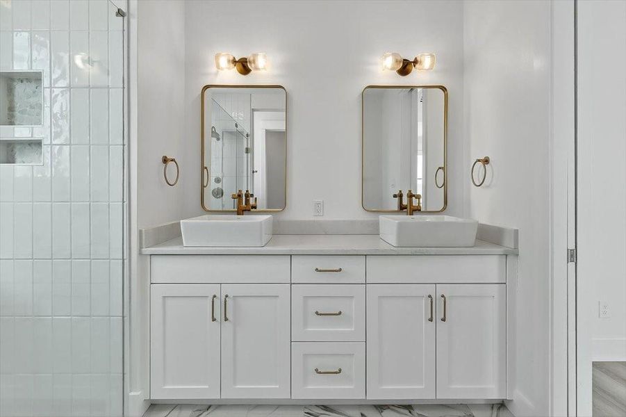 Furnished interior view inside a new home in , Port Aransas (Image 8).