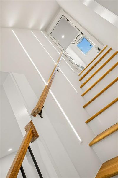 Close-up of interior finishes inside a home in , Atlanta (Image 26).