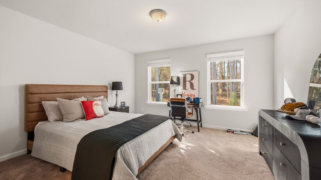 Representative furnished interior of a home built from the Lassiter by DRB Homes in Bellerose, Gibsonville (Image 14).
