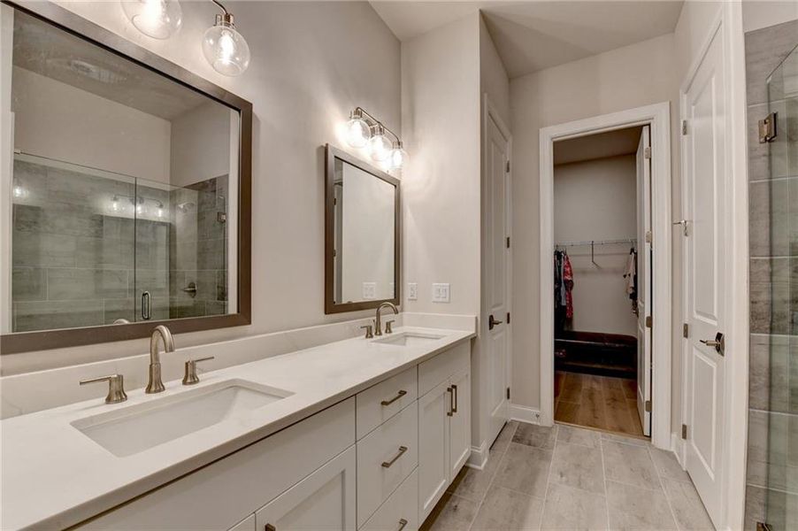 Furnished interior view inside a new home in , Canton (Image 48).