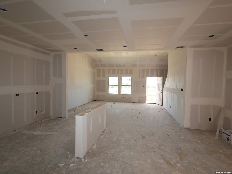 In-progress construction of a new home in Mesquite Ridge, San Antonio, TX (Image 34).